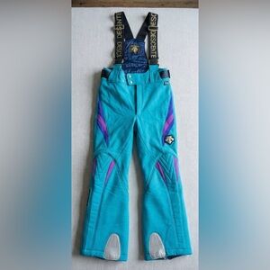 Descente Turquoise Pants with Purple Details (VINTAGE / rare)